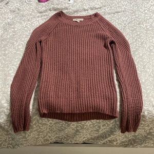 Burgundy Love Change Italy Sweater ❤️‍🔥